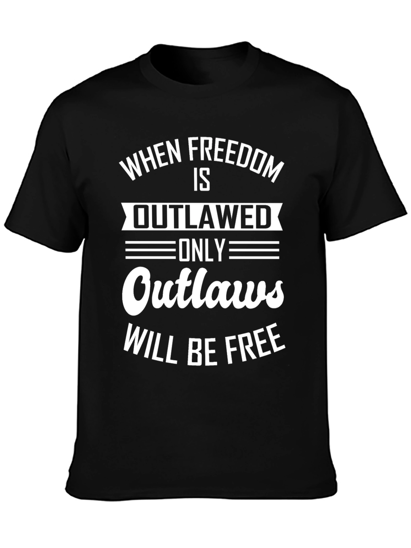 Freedom Outlaws Graphic T-Shirt