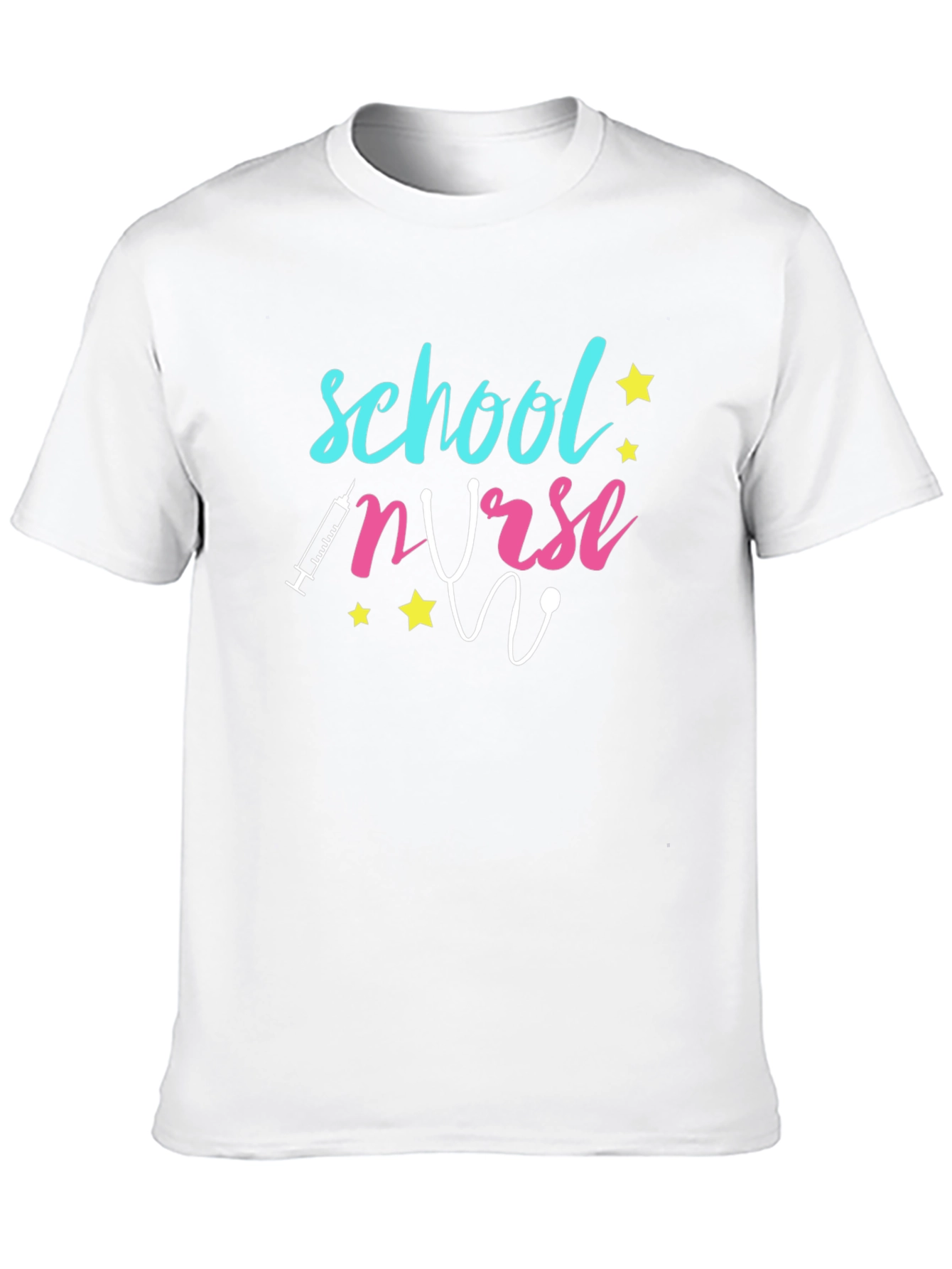 School Nurse Graphic T-Shirt