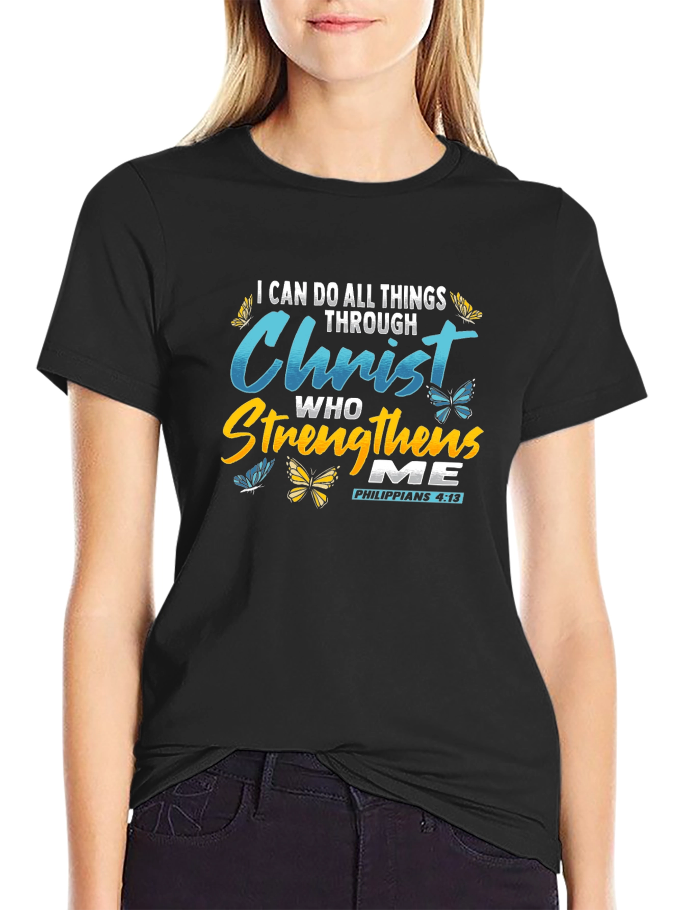 Faith-Based Butterfly T-Shirt