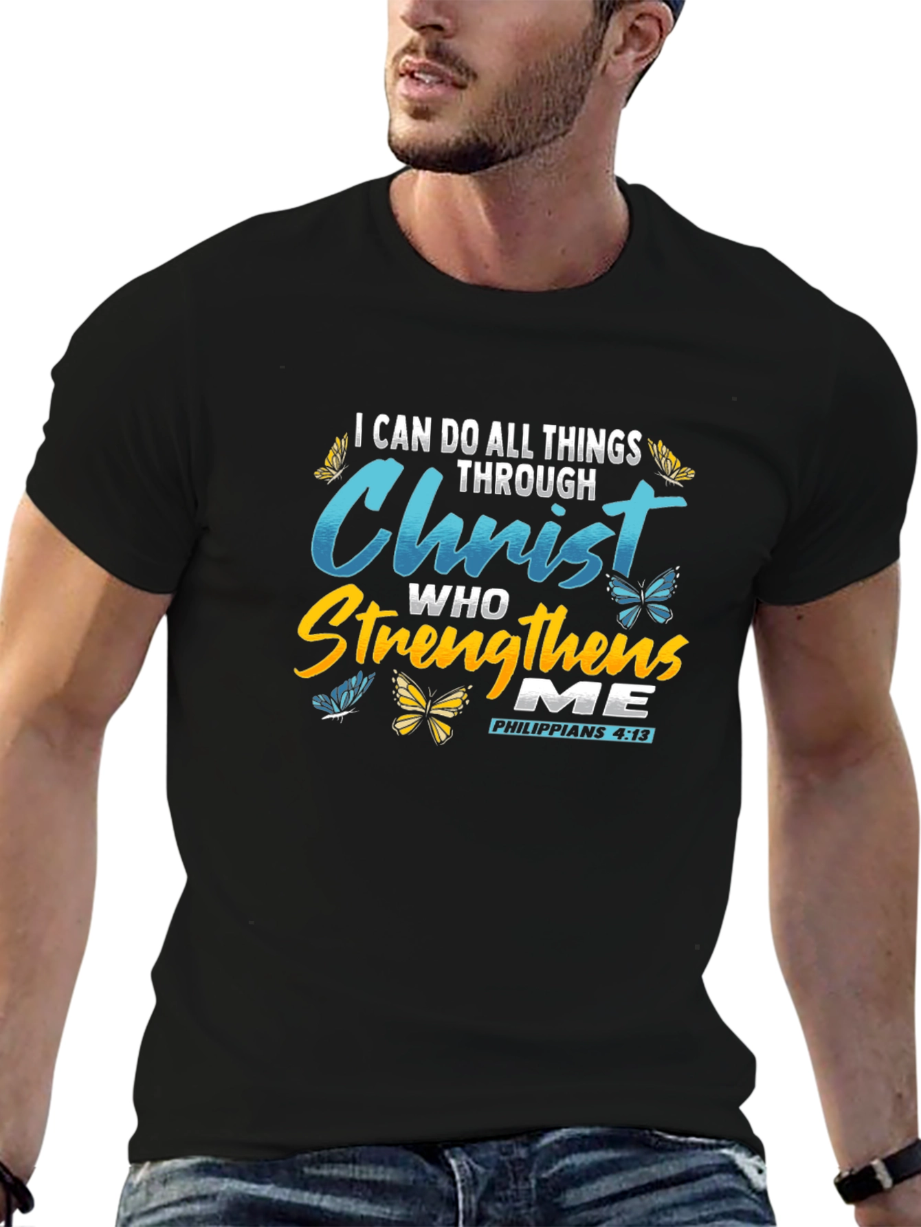 Faith-Based Butterfly T-Shirt