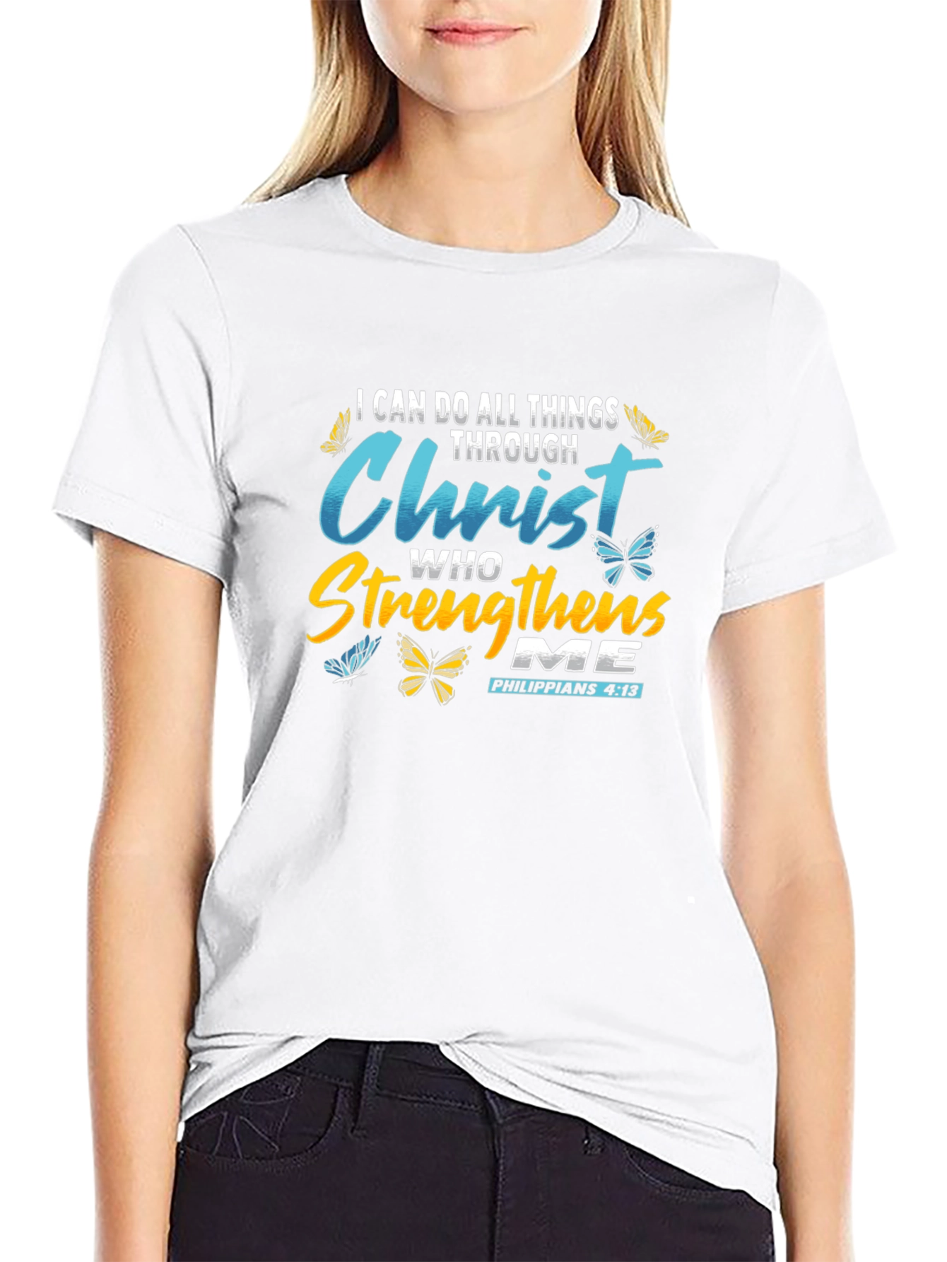 Faith-Based Butterfly T-Shirt
