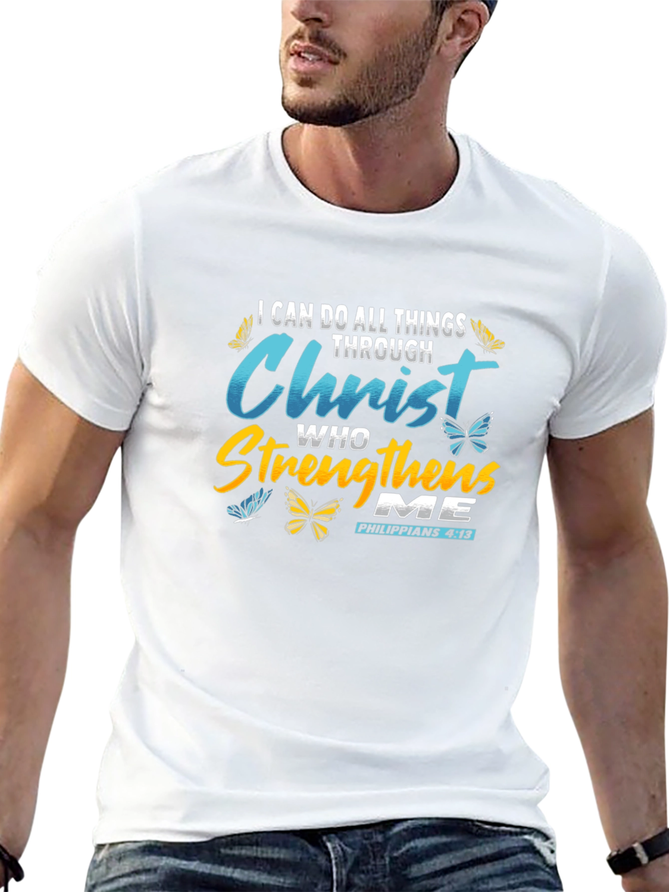 Faith-Based Butterfly T-Shirt
