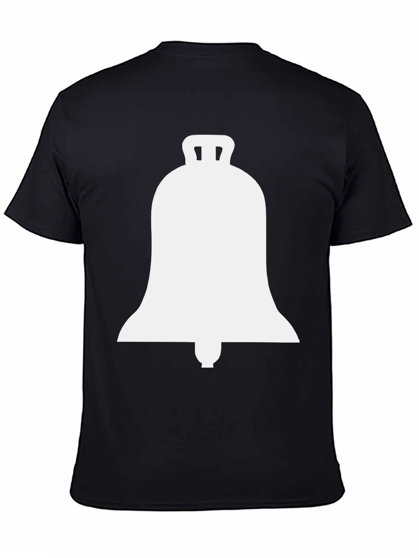 Bell Graphic T-Shirt - Black Cotton Tee