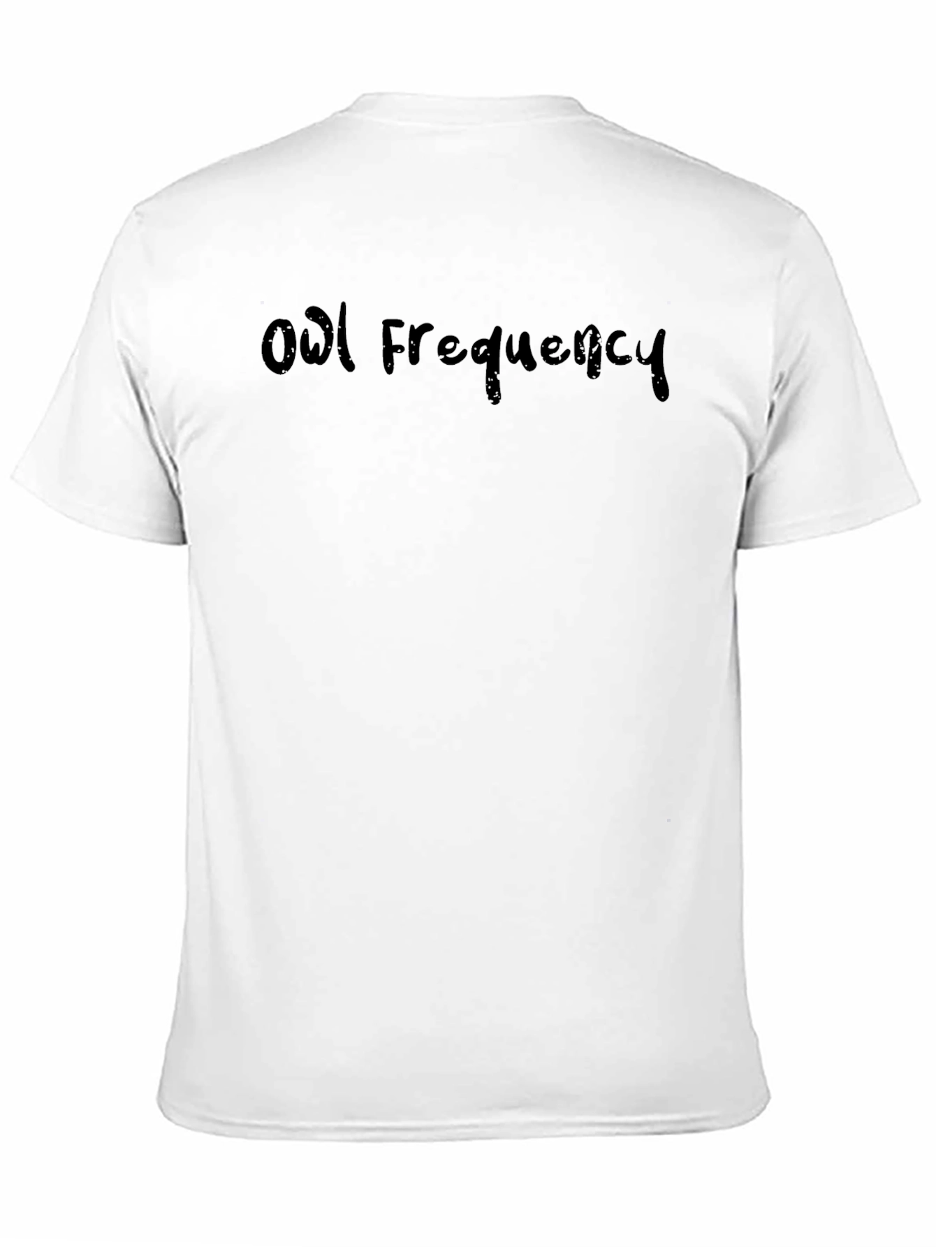 Owl Frequency Black T-Shirt