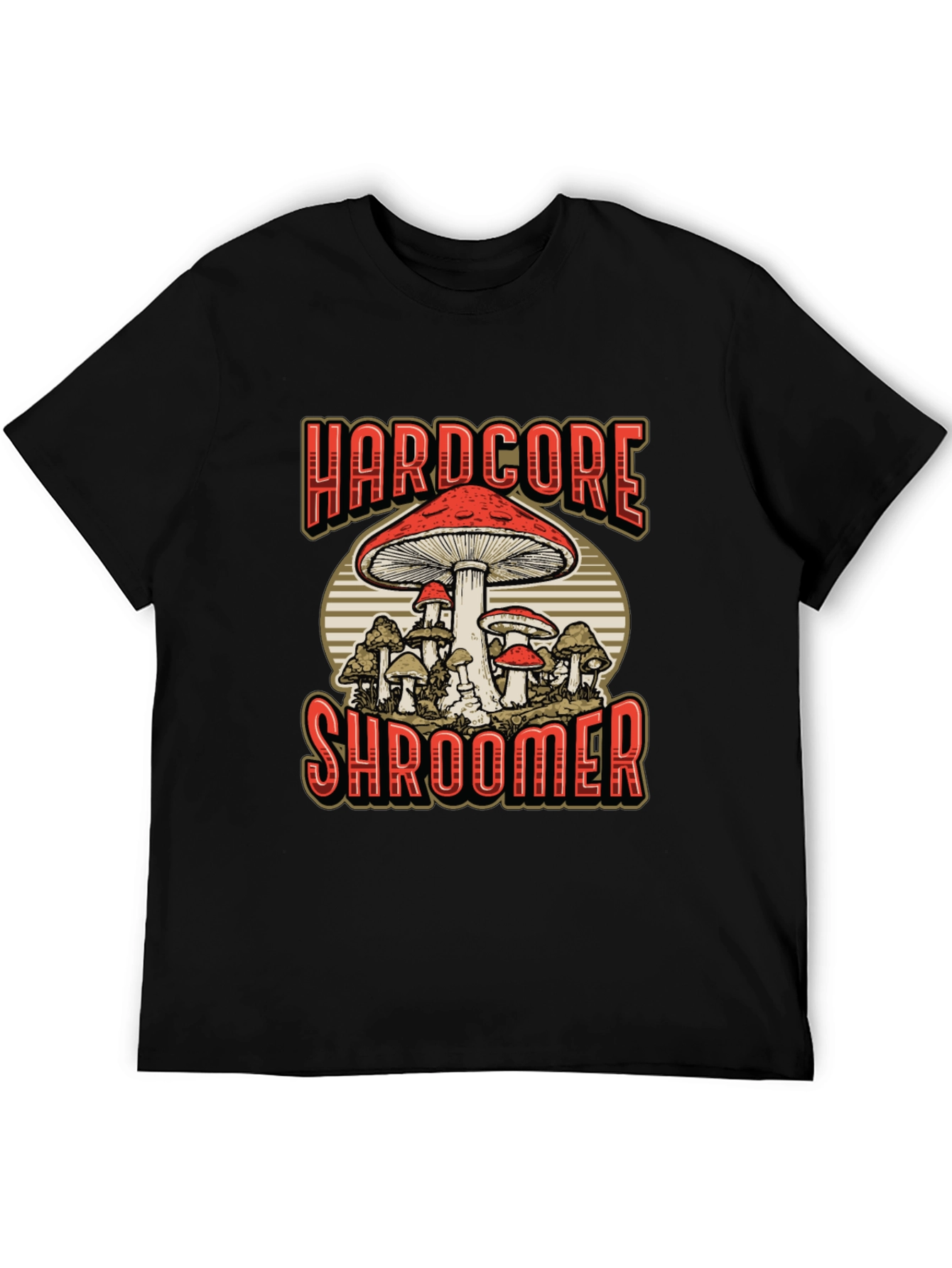 Hardcore Shroomer Graphic T-Shirt