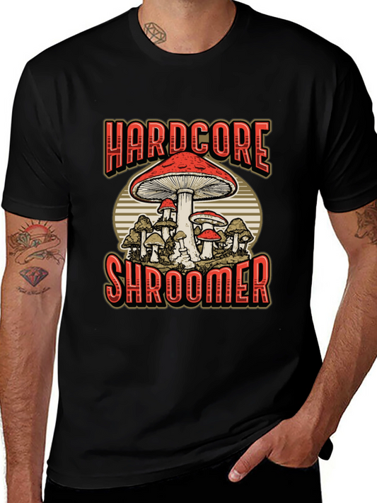 Hardcore Shroomer Graphic T-Shirt