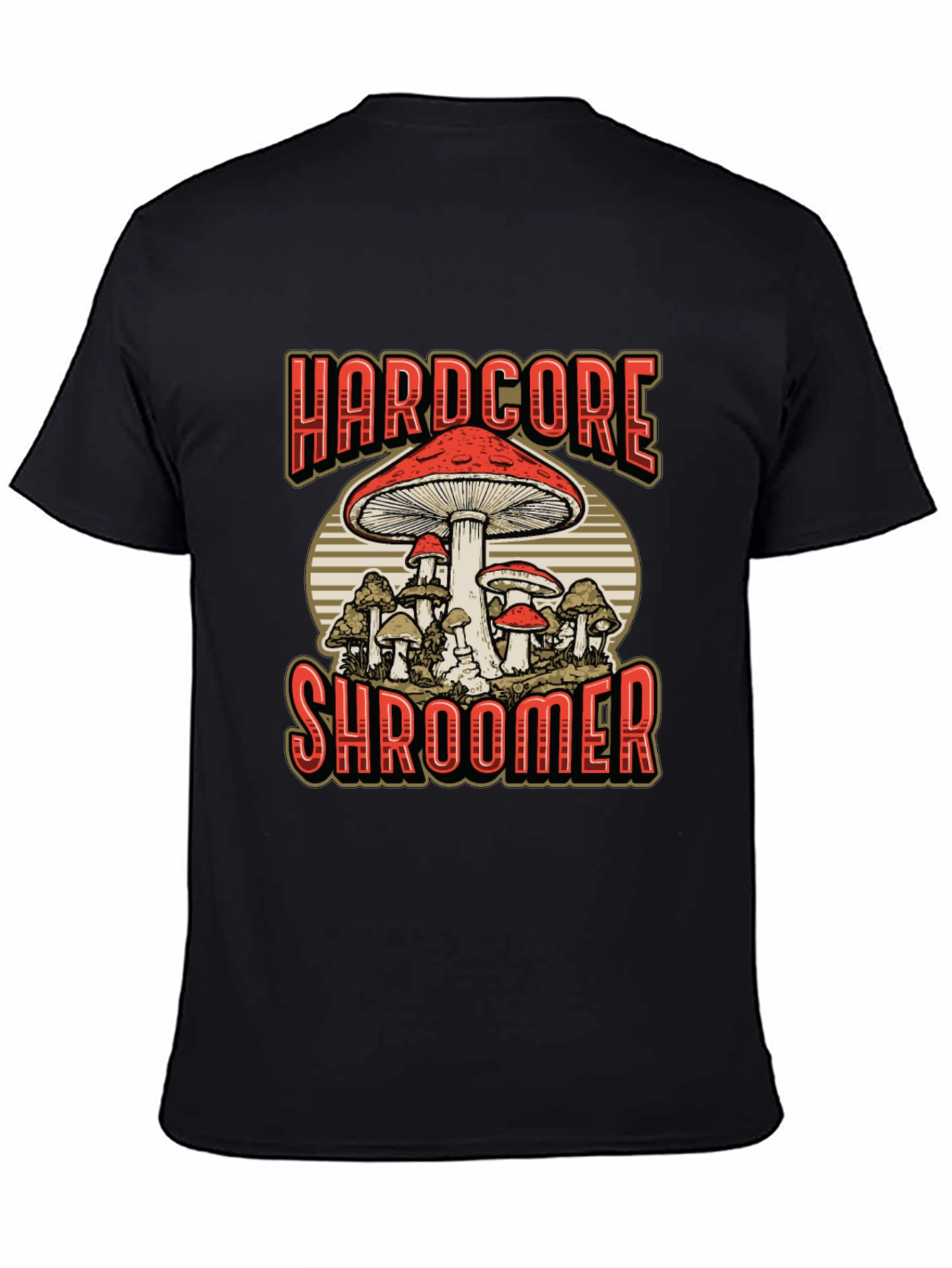 Hardcore Shroomer Graphic T-Shirt