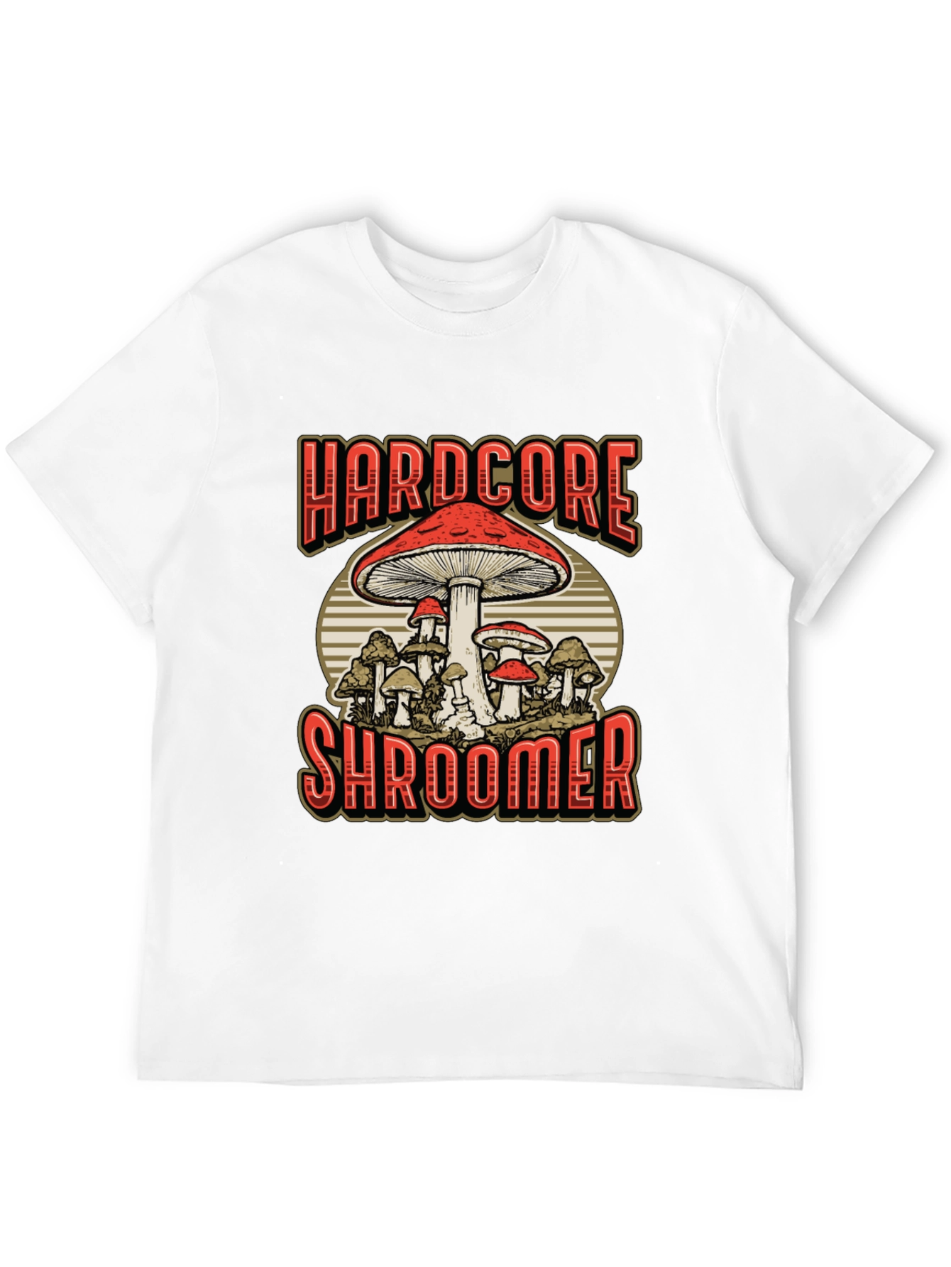 Hardcore Shroomer Graphic T-Shirt