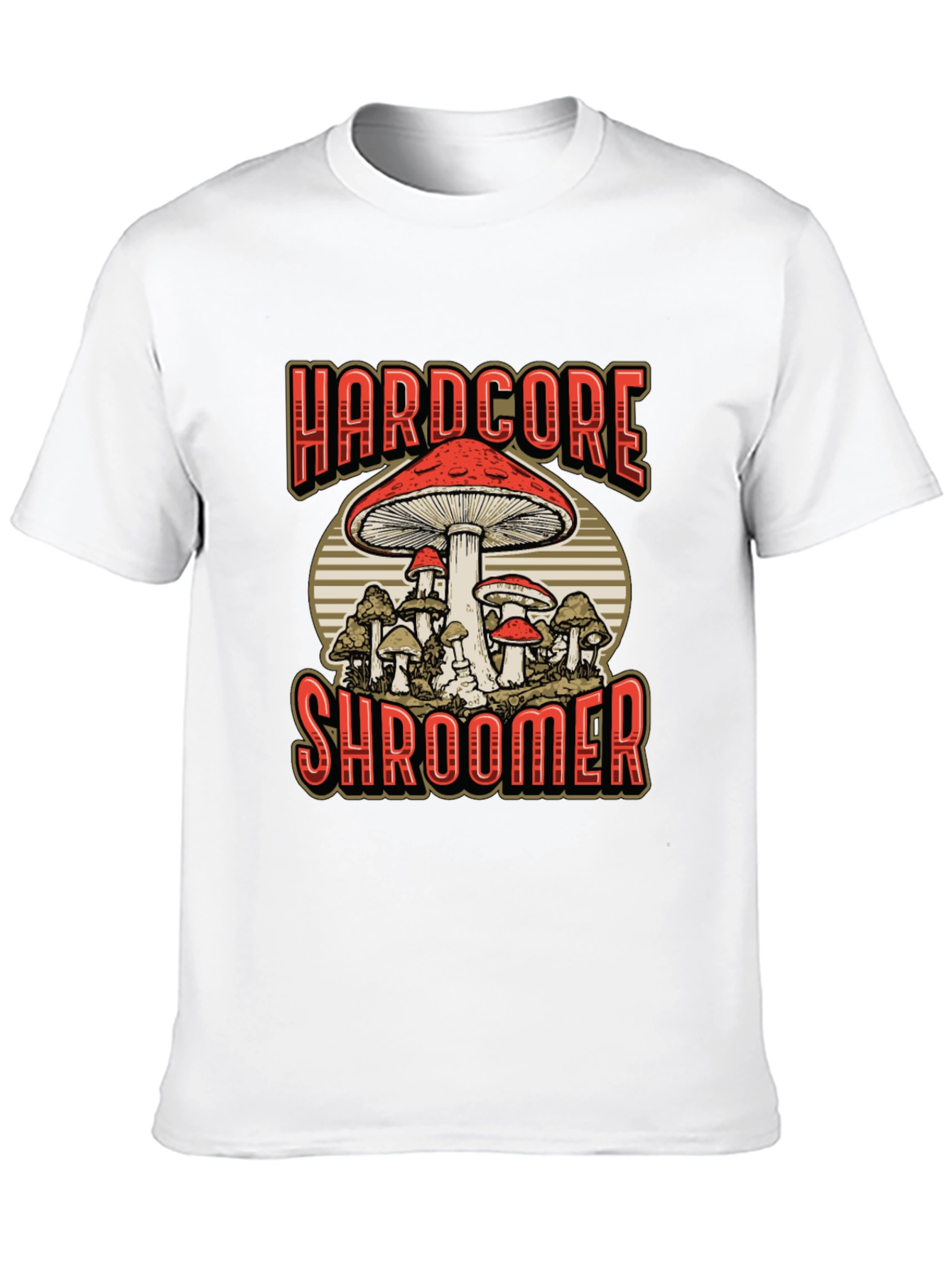 Hardcore Shroomer Graphic T-Shirt