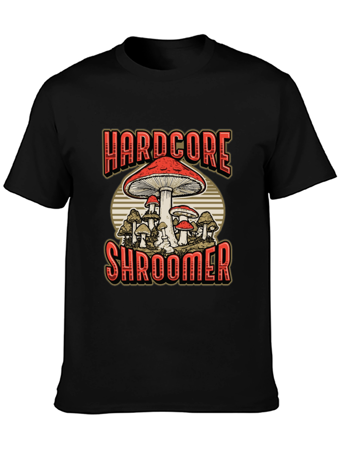 Hardcore Shroomer Graphic T-Shirt