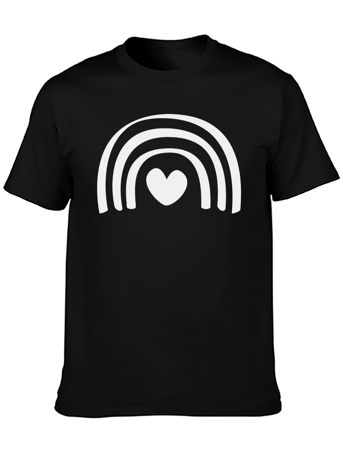 Rainbow Heart Graphic Tee