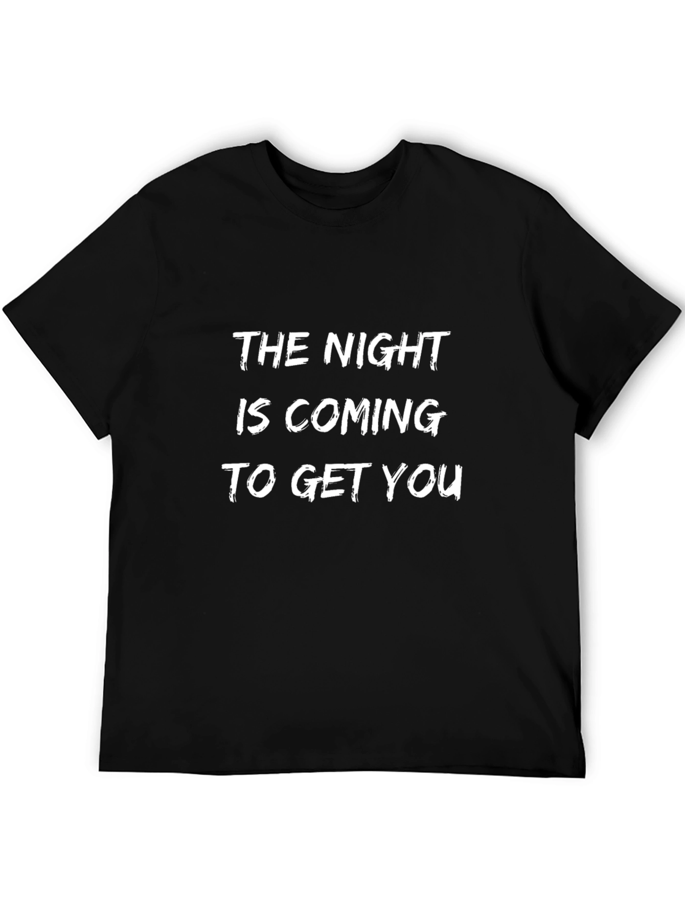 Night is Coming Graphic T-Shirt - Black