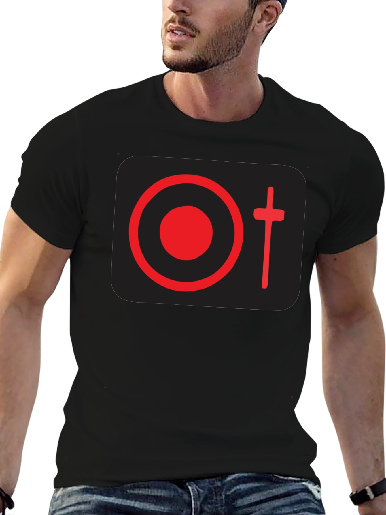 OT Red Graphic Tee