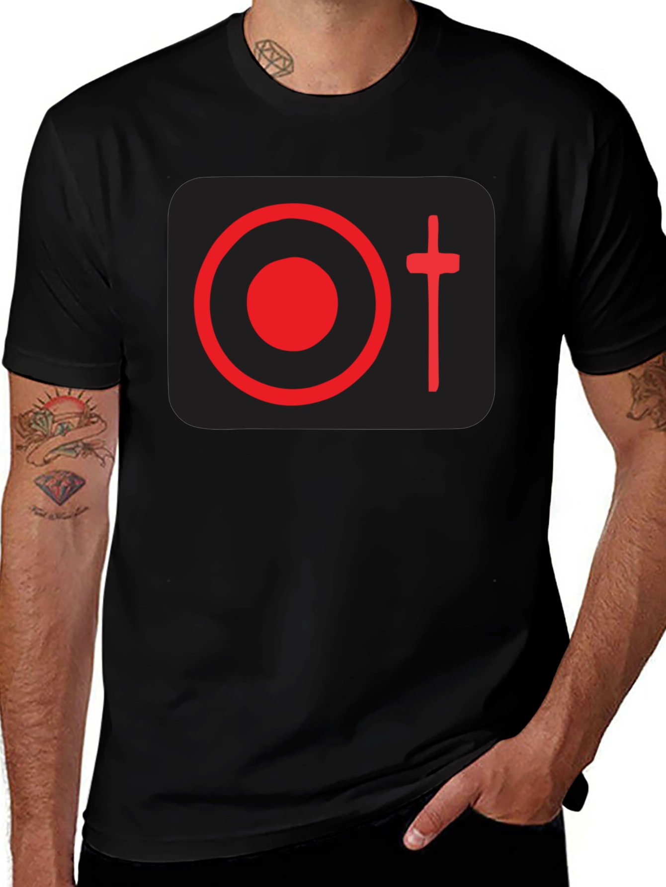 OT Red Graphic Tee