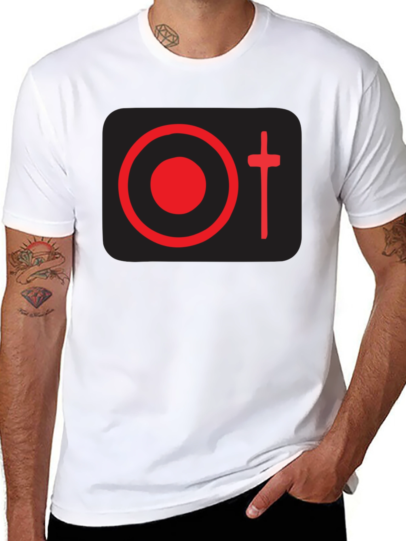 OT Red Graphic Tee