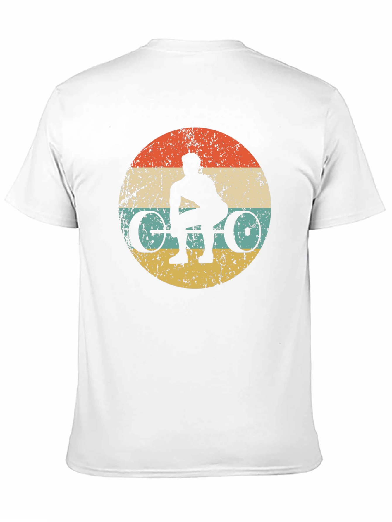 Retro Weightlifting T-Shirt - Deadlift Design