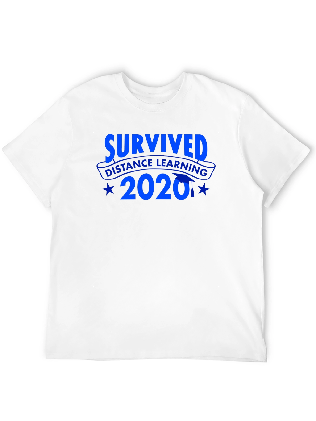 Survived Distance Learning 2020 Black T-Shirt