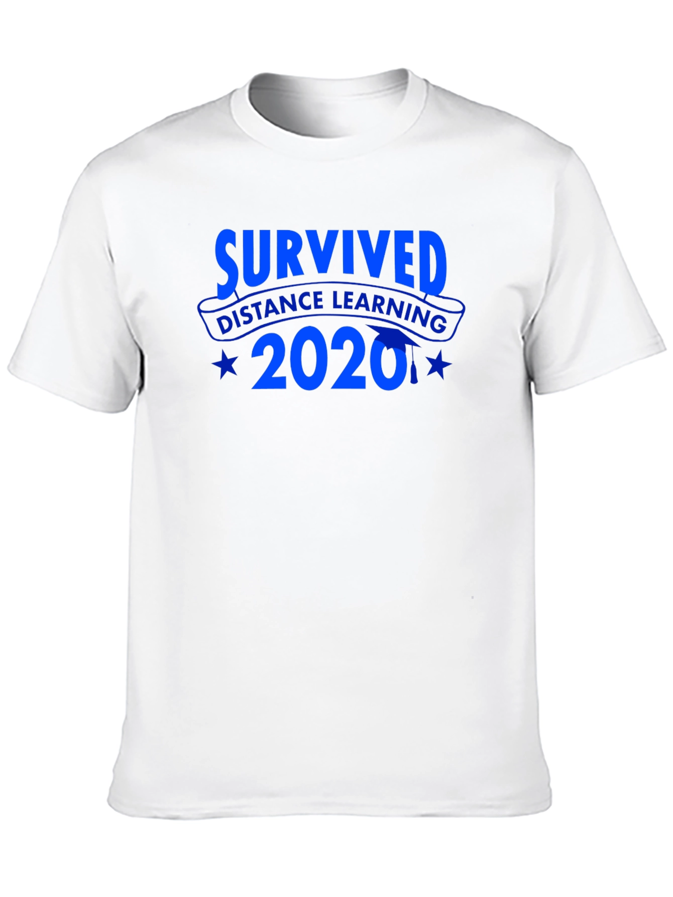 Survived Distance Learning 2020 Black T-Shirt