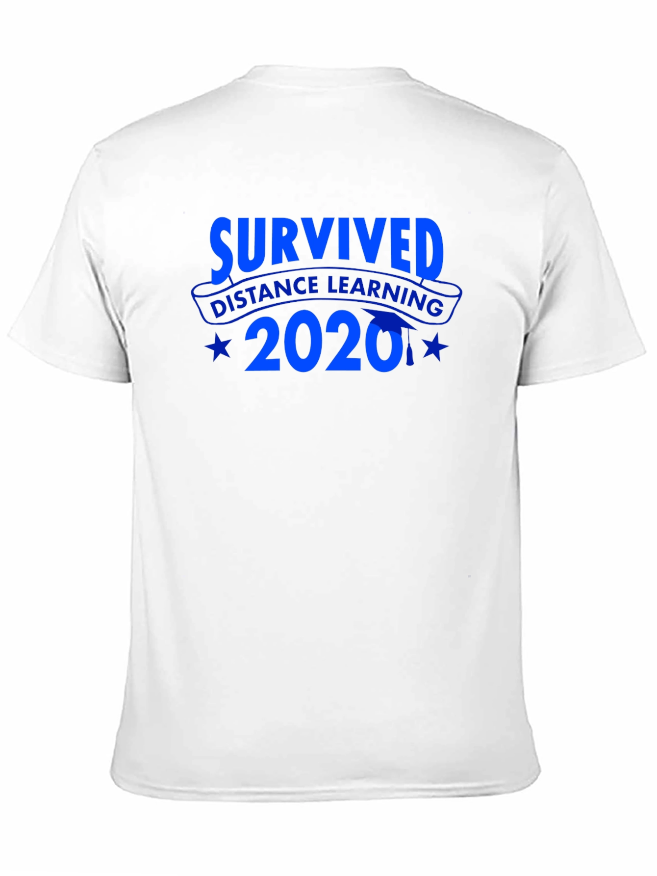 Survived Distance Learning 2020 Black T-Shirt