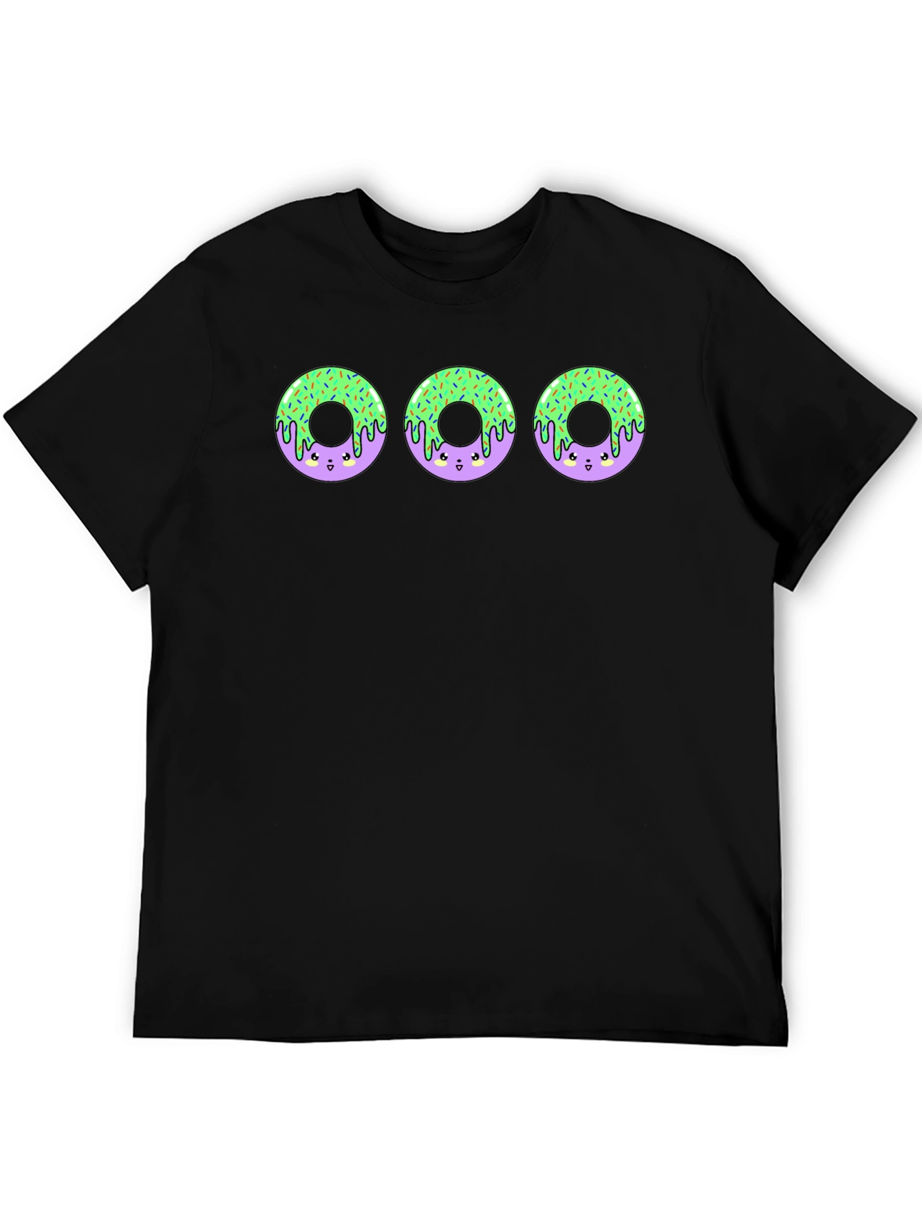 Fun Donut Graphic Tee - Trendy Casual T-Shirt