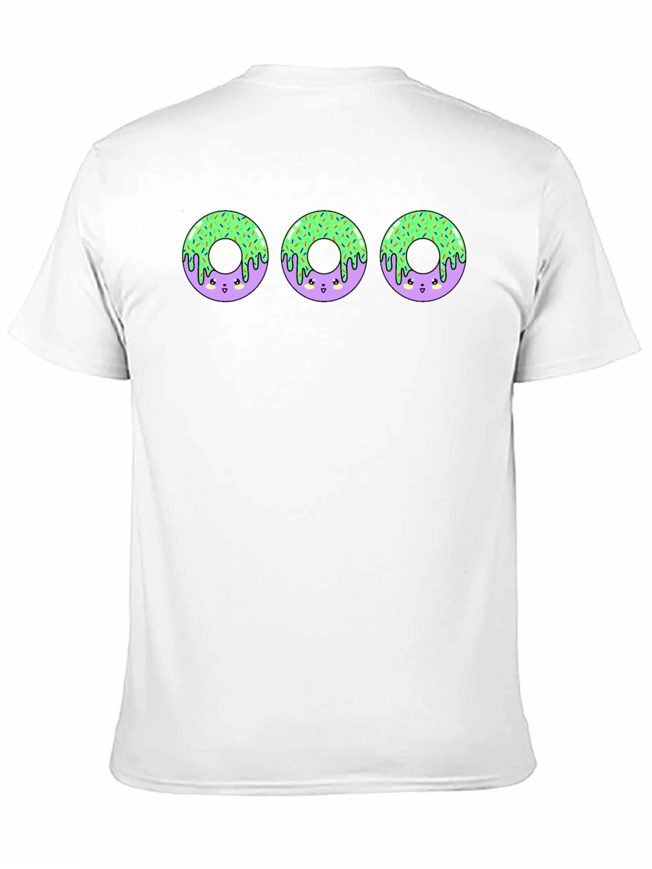 Fun Donut Graphic Tee - Trendy Casual T-Shirt