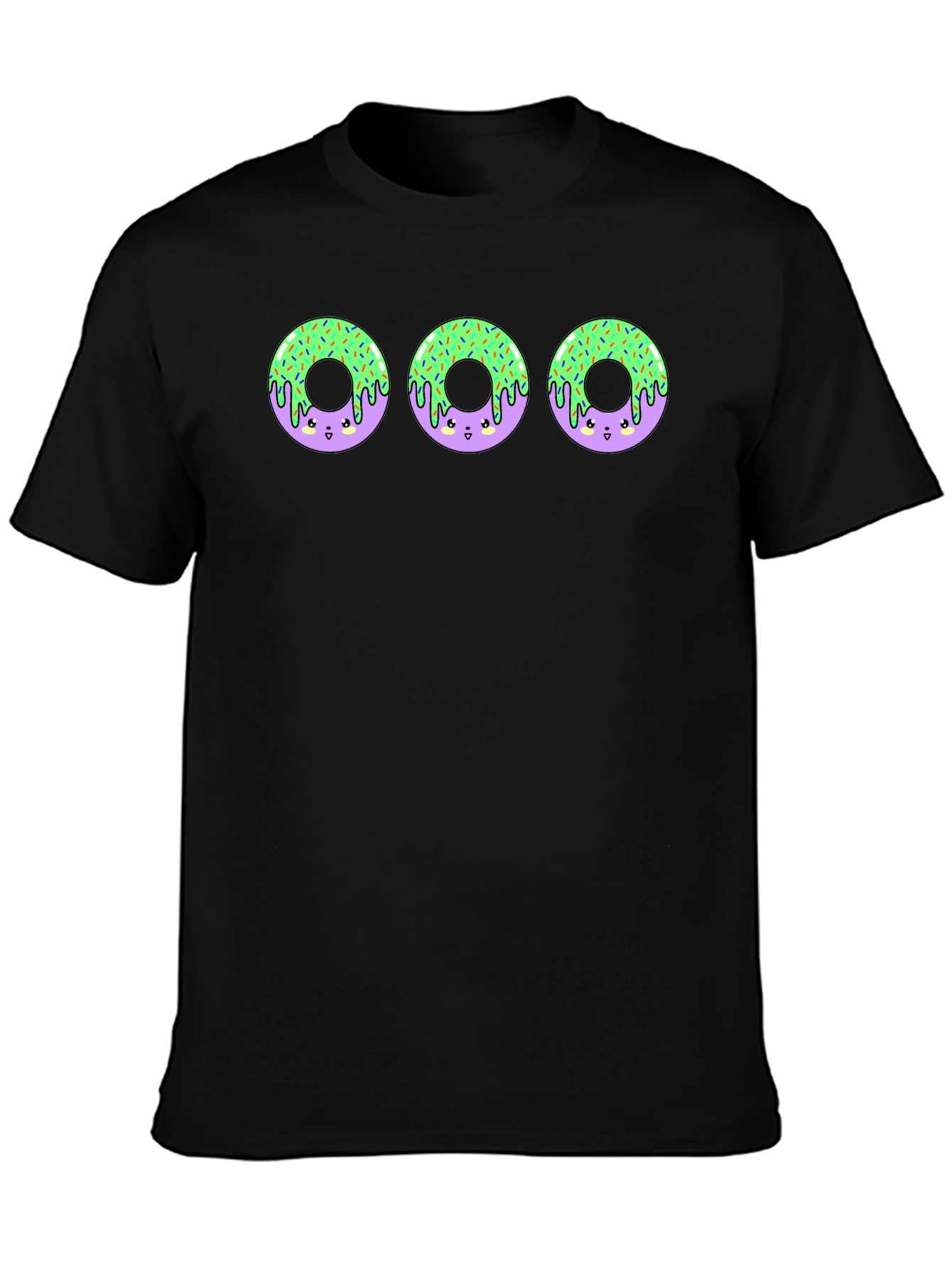 Fun Donut Graphic Tee - Trendy Casual T-Shirt