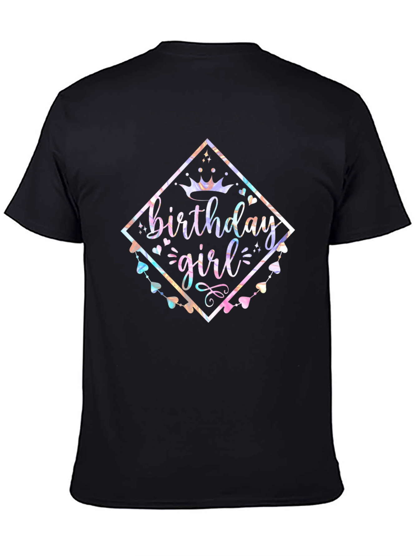 Birthday Girl Graphic Tee - Stylish Celebration Shirt