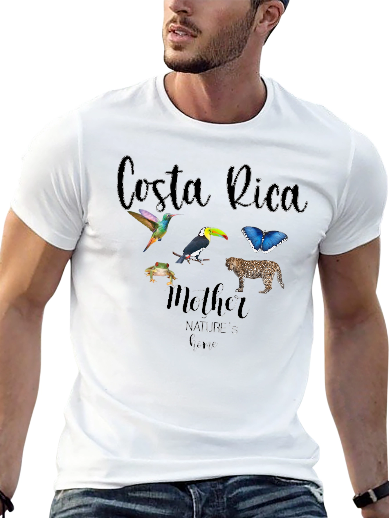 Costa Rica Nature Graphic Tee - Mother Natures Game