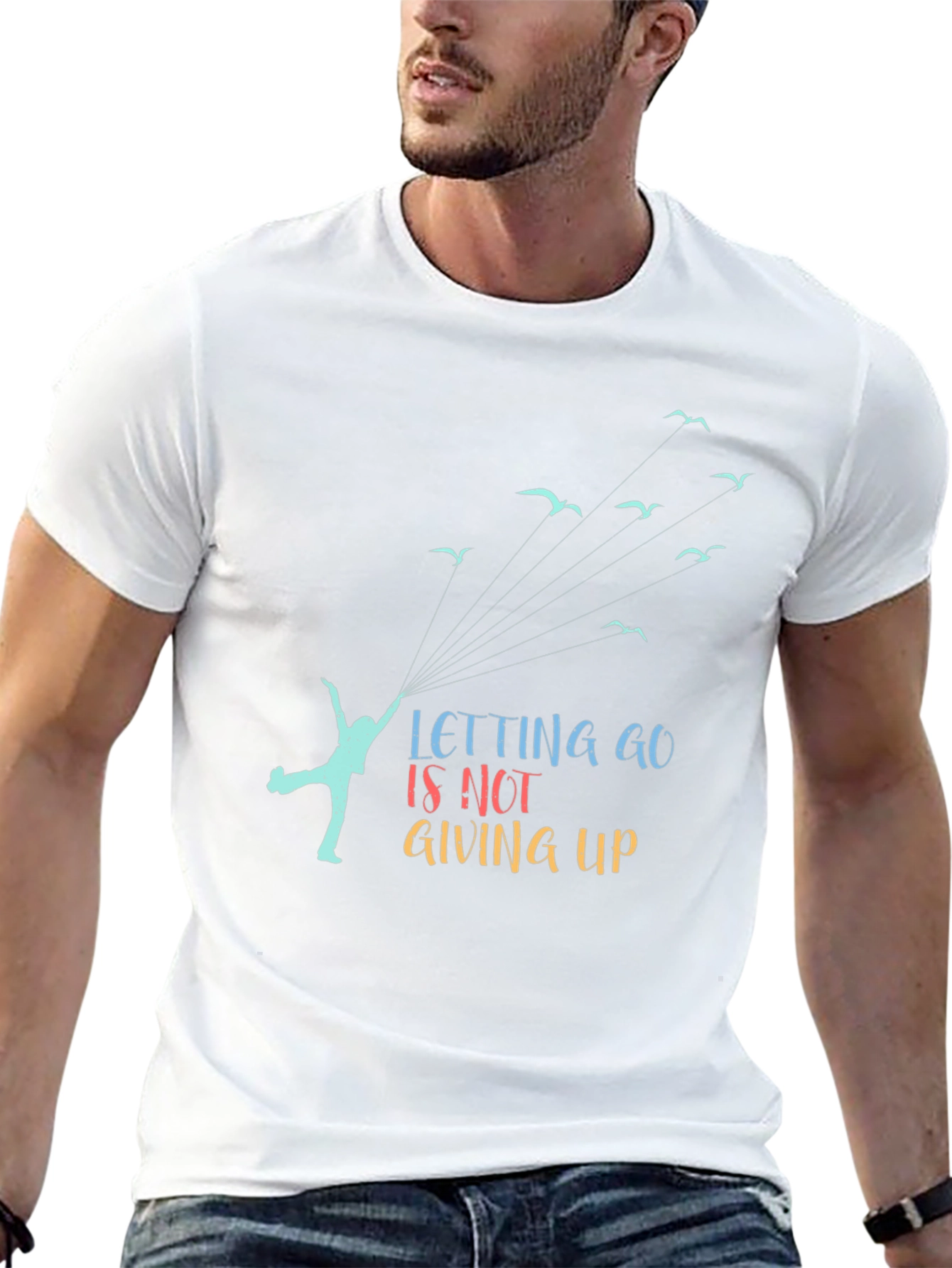 Letting Go T-Shirt: Inspiring Graphic Tee