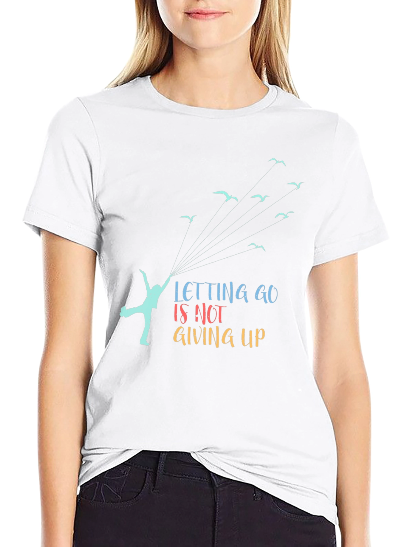 Letting Go T-Shirt: Inspiring Graphic Tee