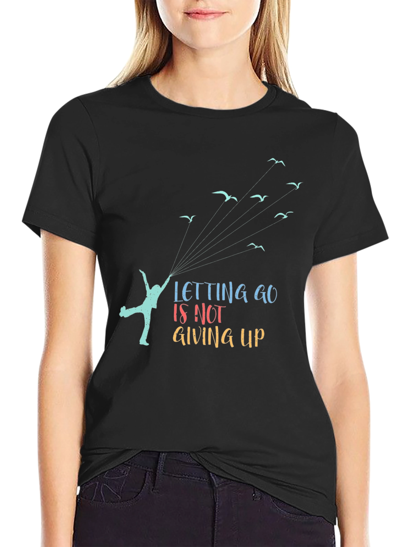 Letting Go T-Shirt: Inspiring Graphic Tee