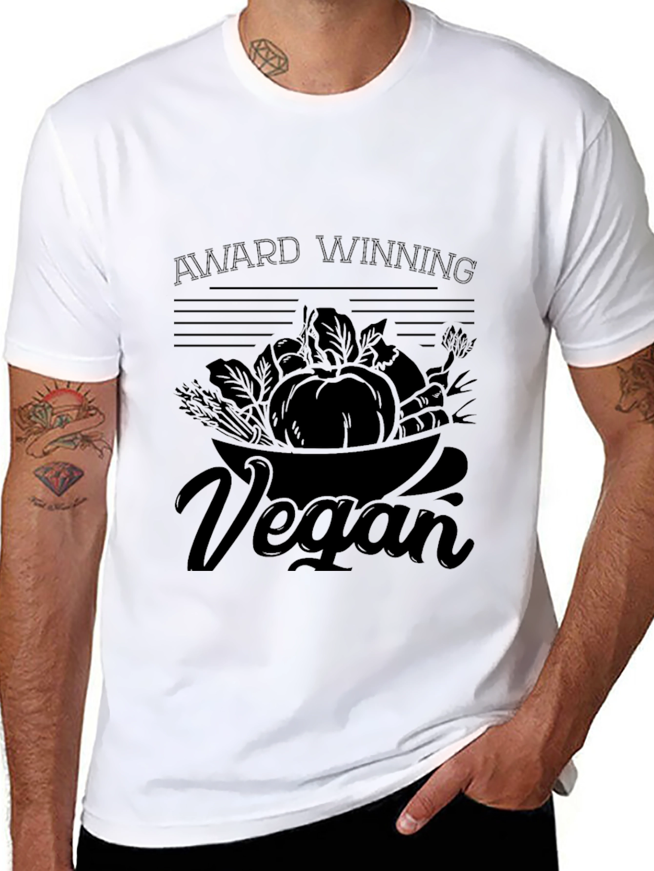 Award Winning Vegan Graphic T-Shirt