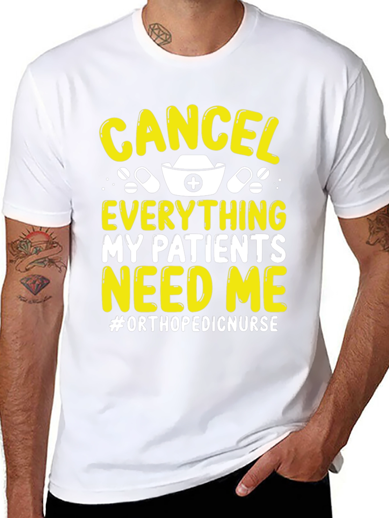 Orthopedic Nurse T-Shirt - Cancel Everything Tee