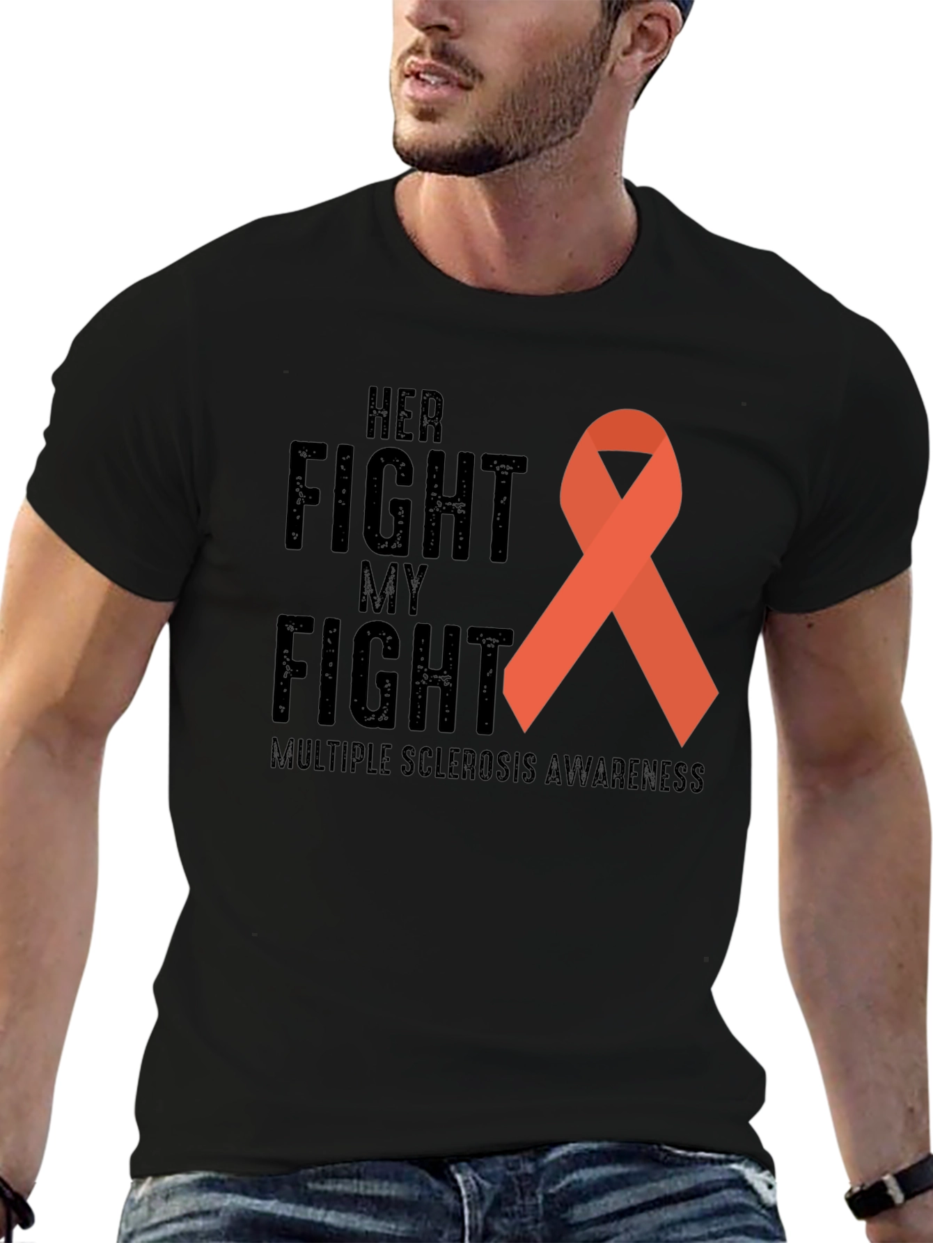 MS Awareness T-Shirt: Her Fight My Fight