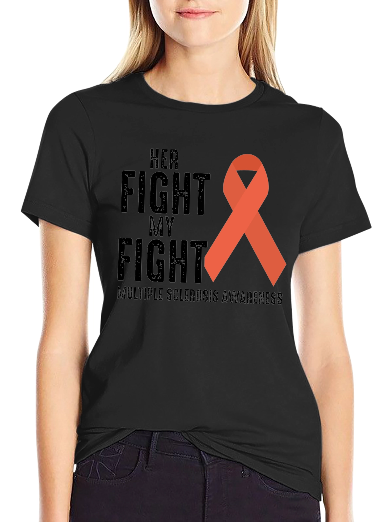 MS Awareness T-Shirt: Her Fight My Fight