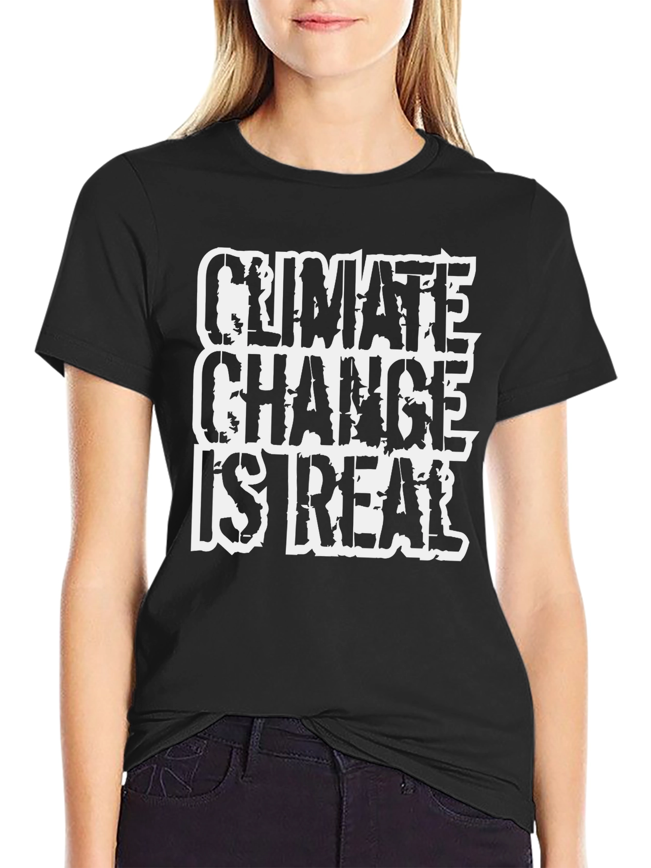 Climate Change Is Real Graphic T-Shirt