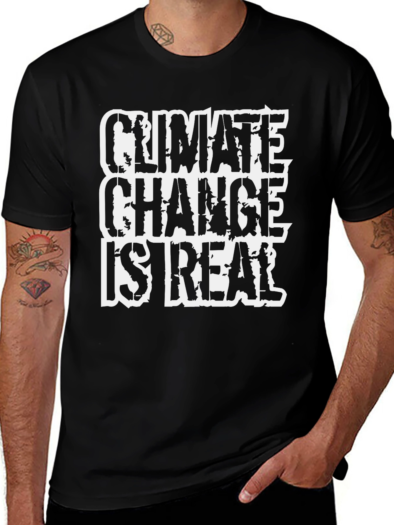 Climate Change Is Real Graphic T-Shirt