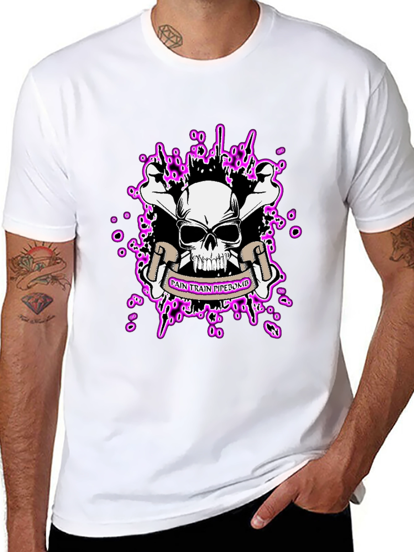 Pain Train Pipebomb Graphic Tee