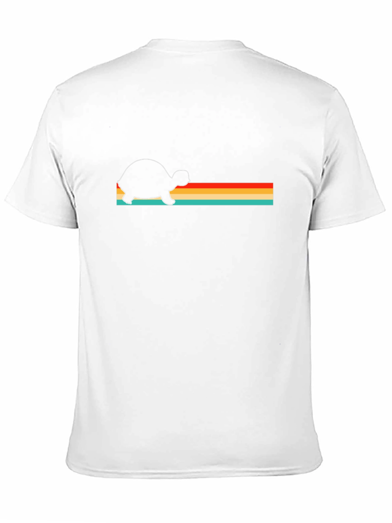 Retro Turtle Graphic Tee - Black
