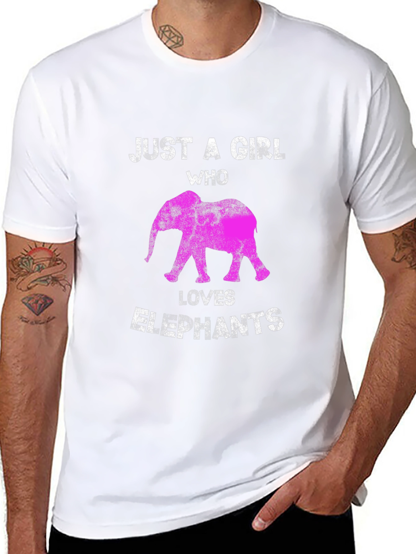 Elephant Lover Graphic Tee
