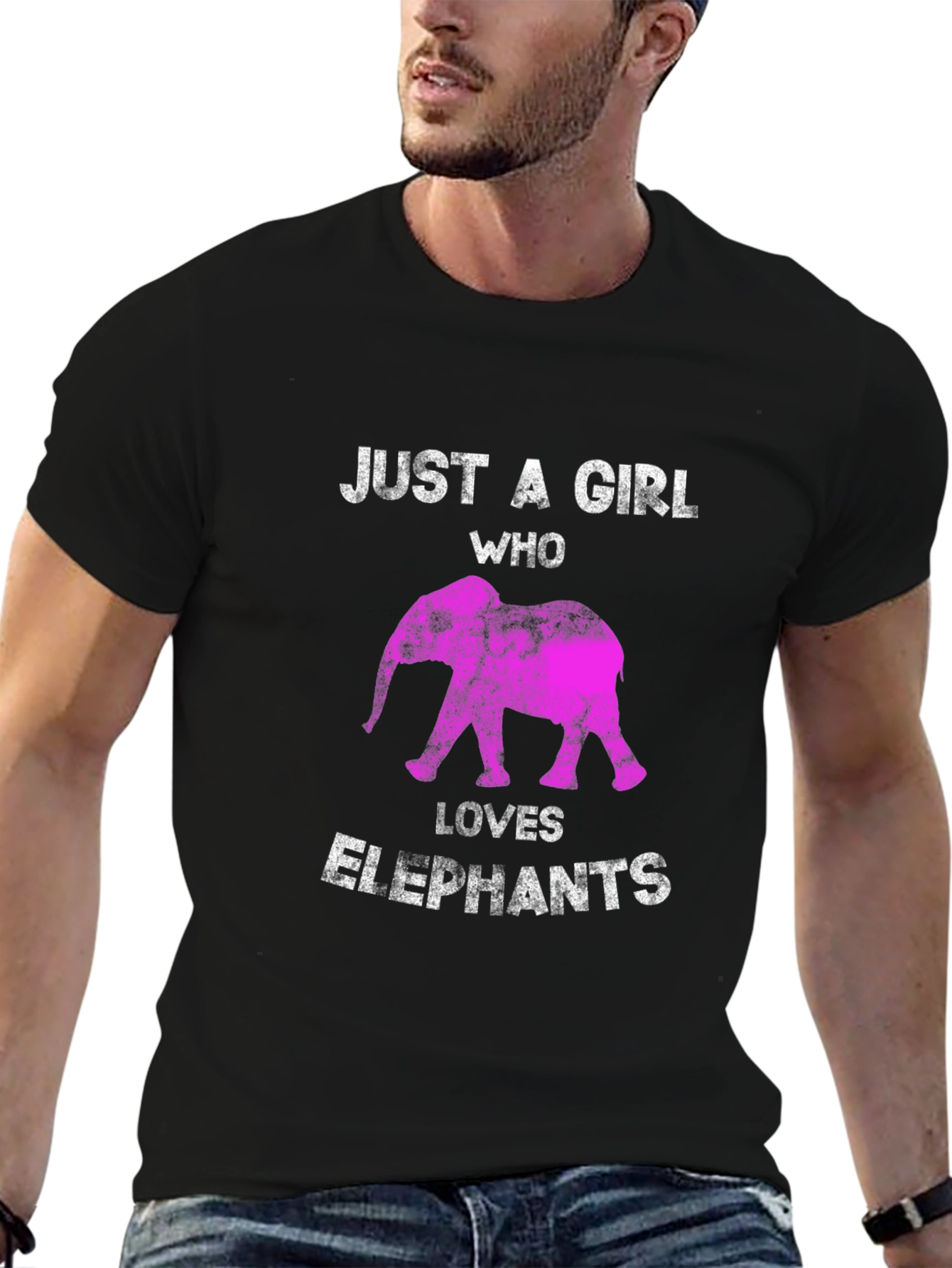 Elephant Lover Graphic Tee