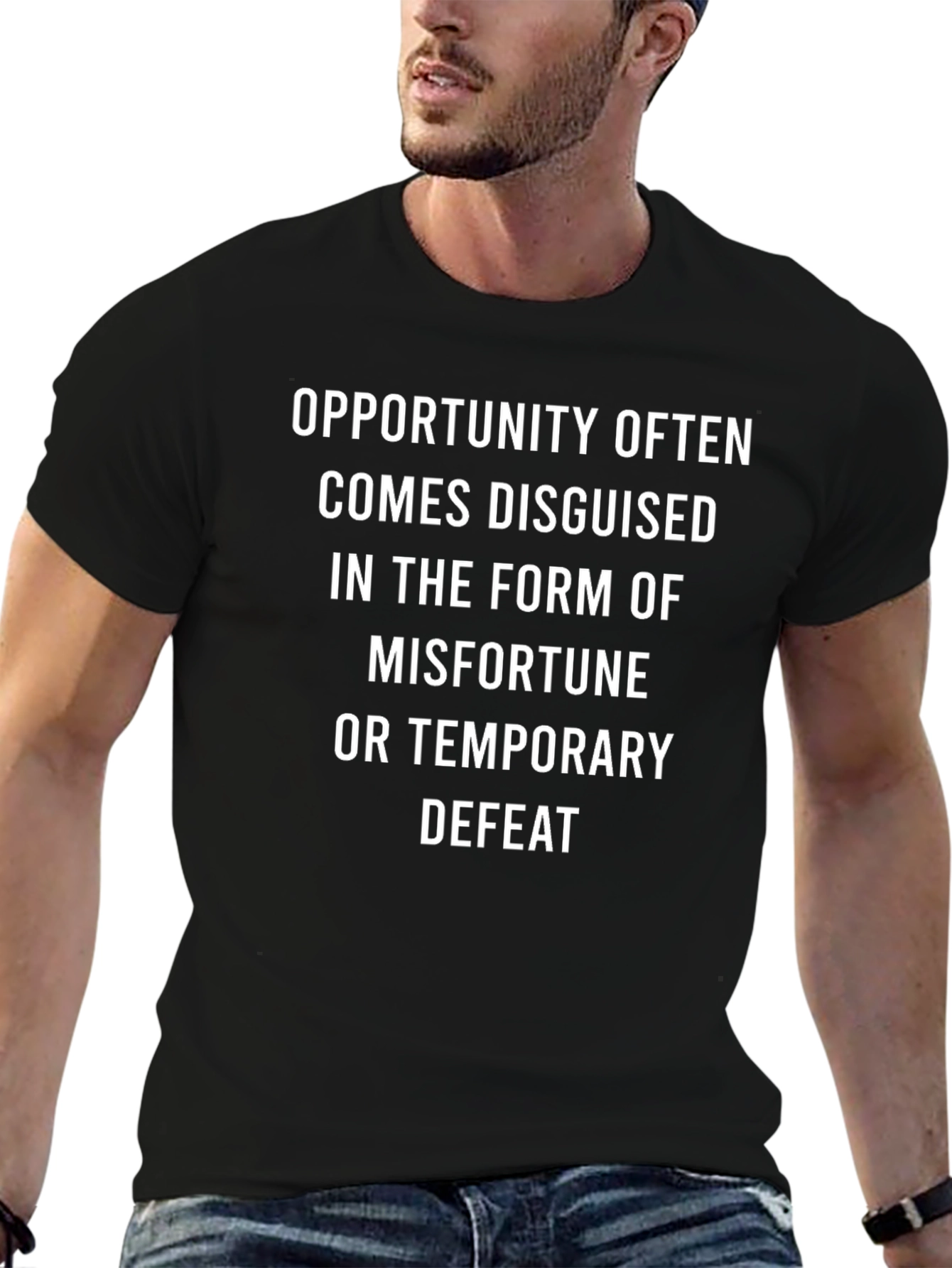 Opportunity Disguised T-Shirt - Motivational Graphic Tee