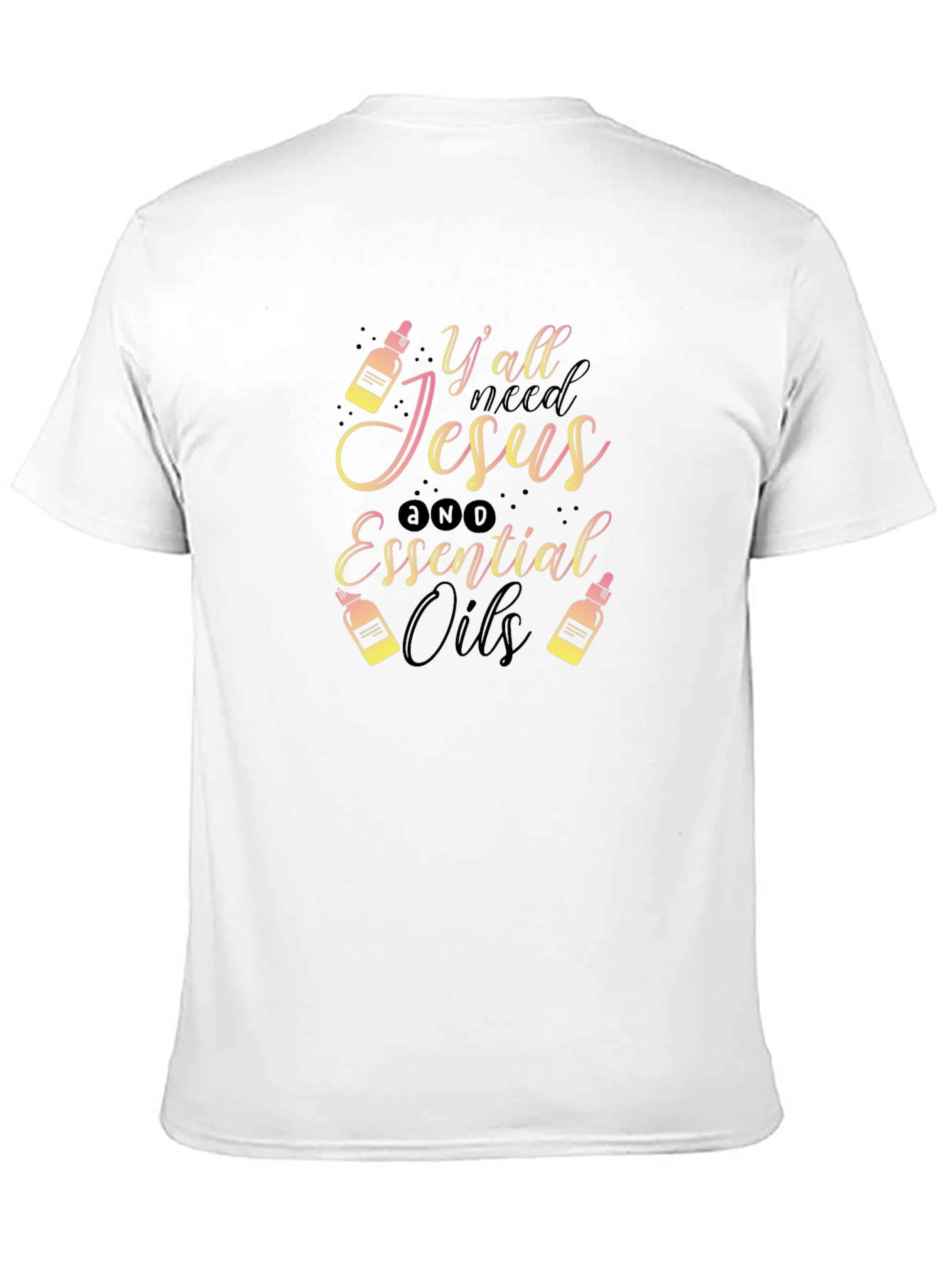 Jesus & Essential Oils Graphic Tee