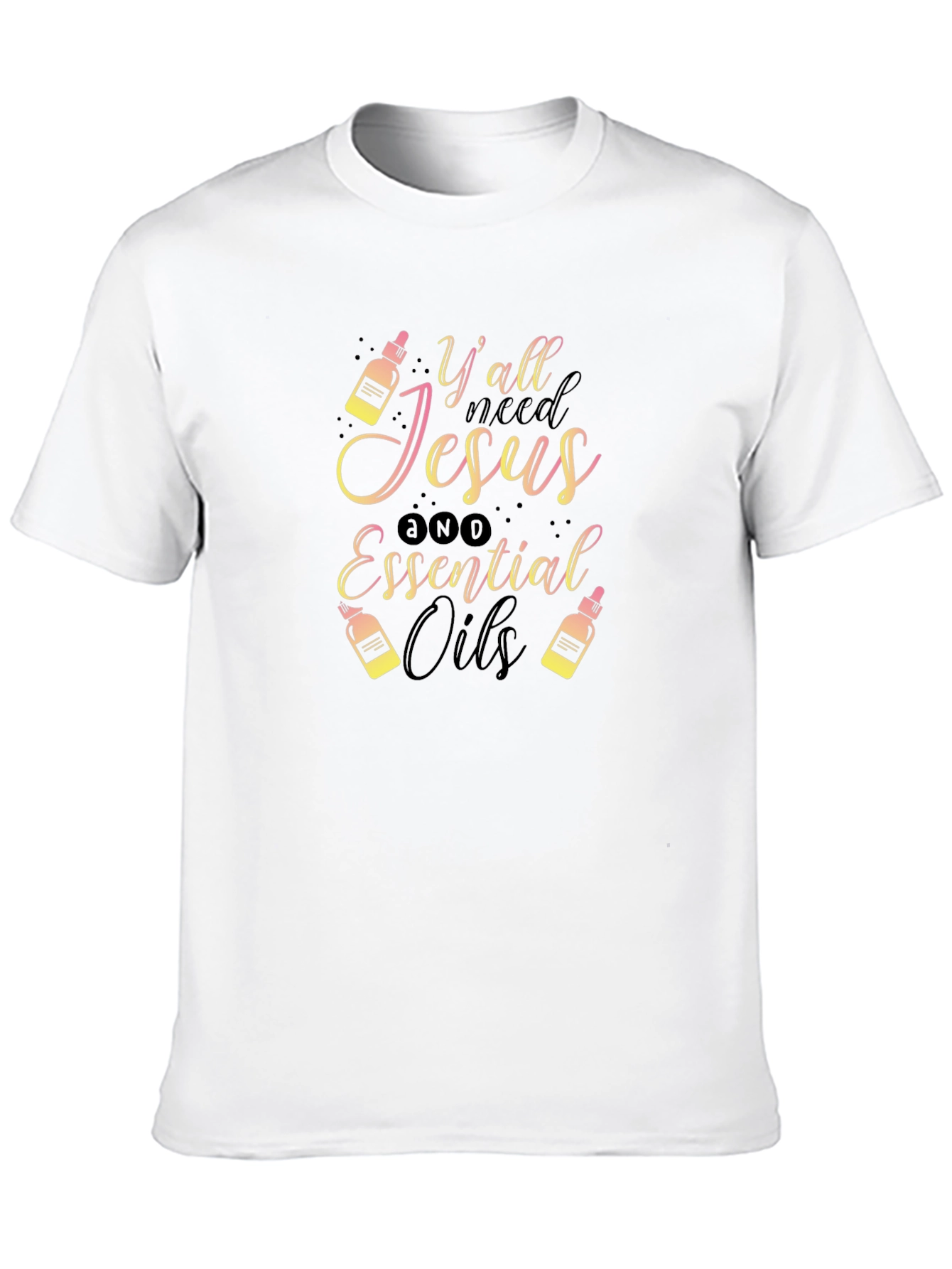 Jesus & Essential Oils Graphic Tee