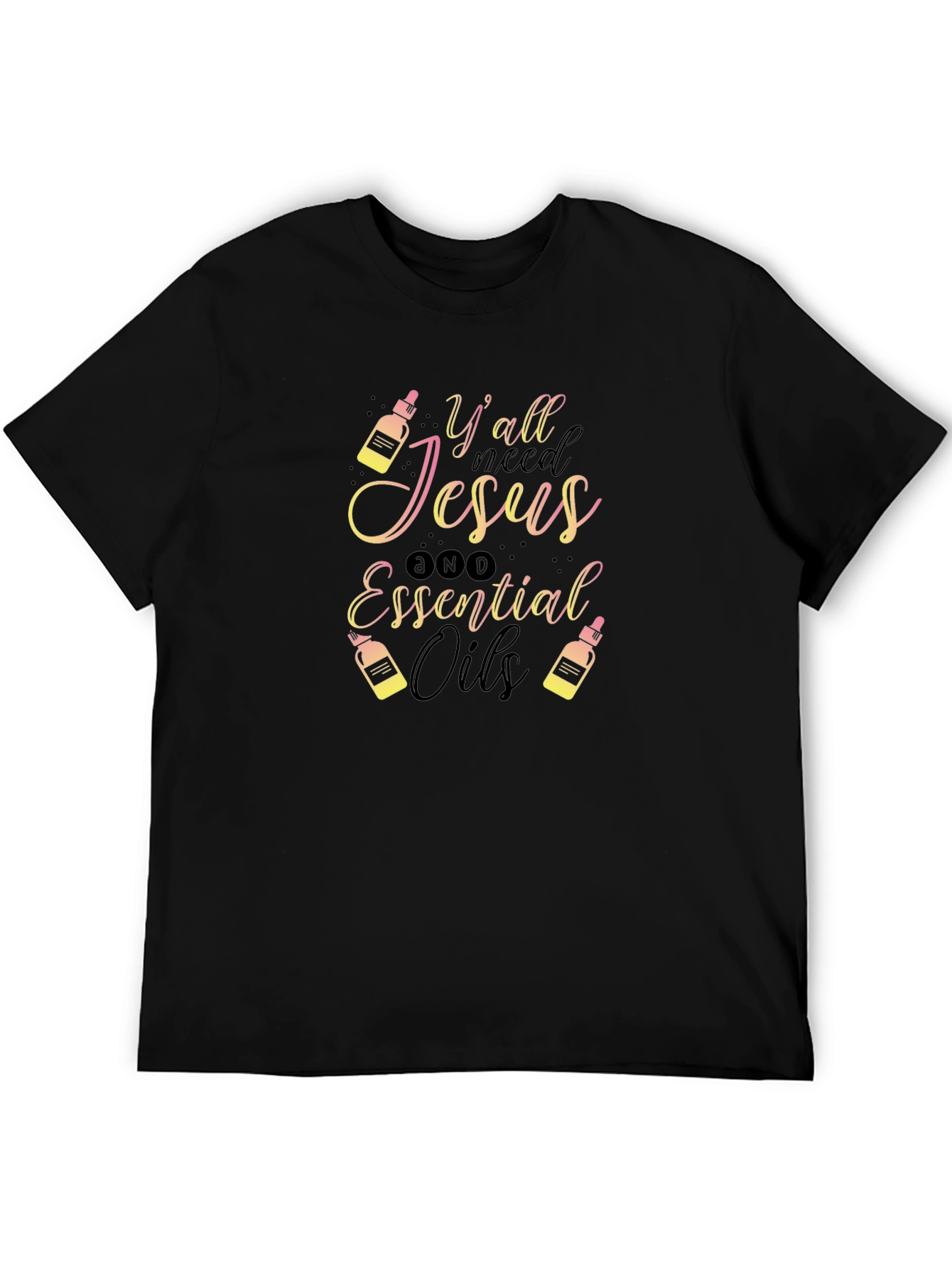 Jesus & Essential Oils Graphic Tee