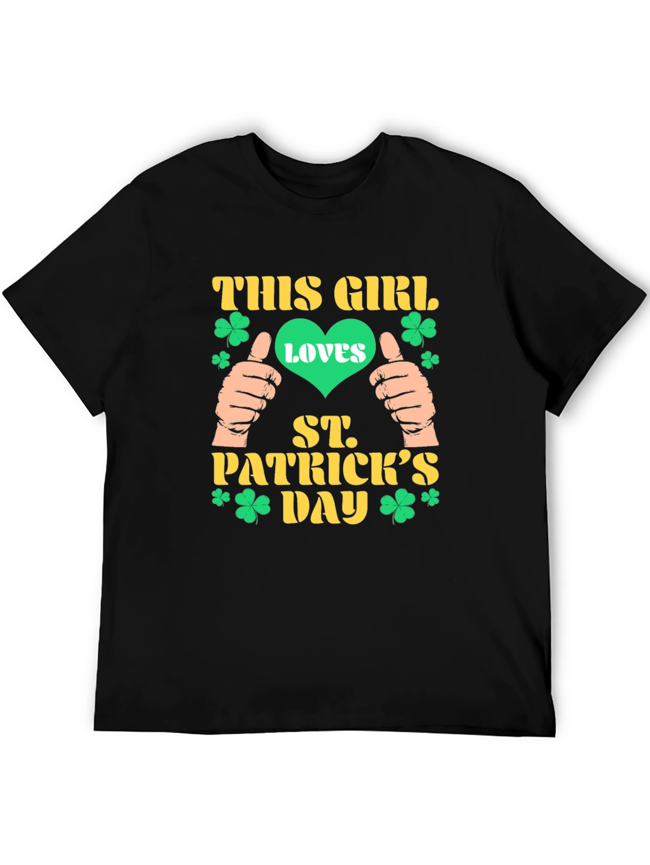 St. Patricks Day This Girl Loves T-Shirt