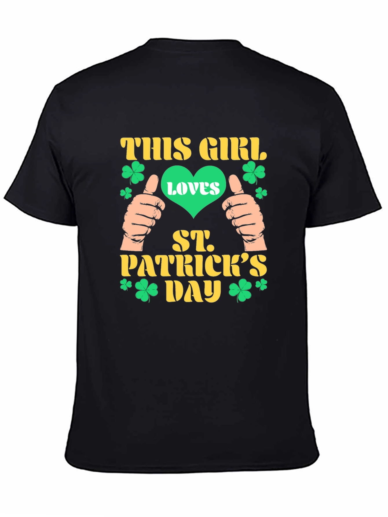 St. Patricks Day This Girl Loves T-Shirt