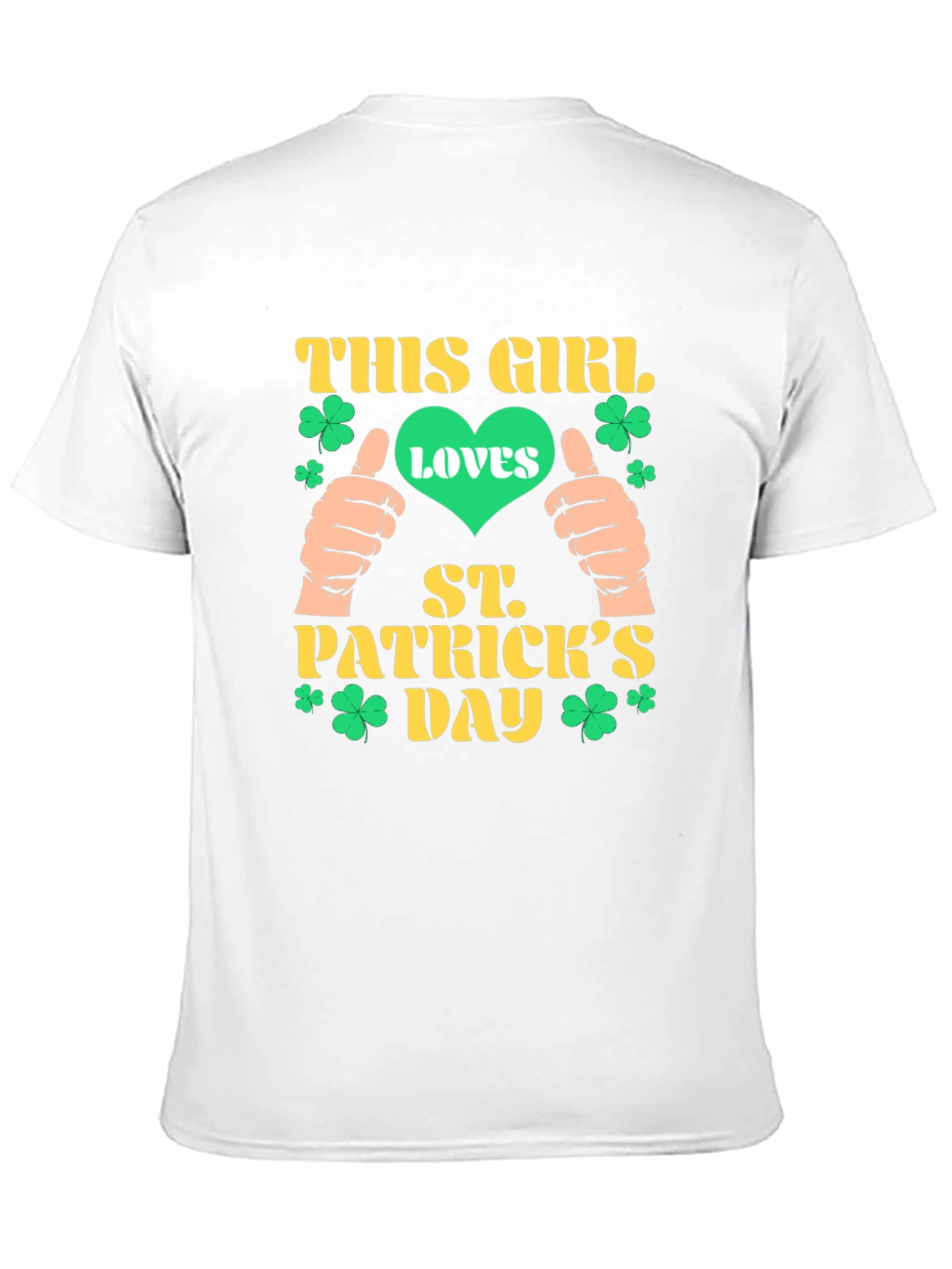 St. Patricks Day This Girl Loves T-Shirt