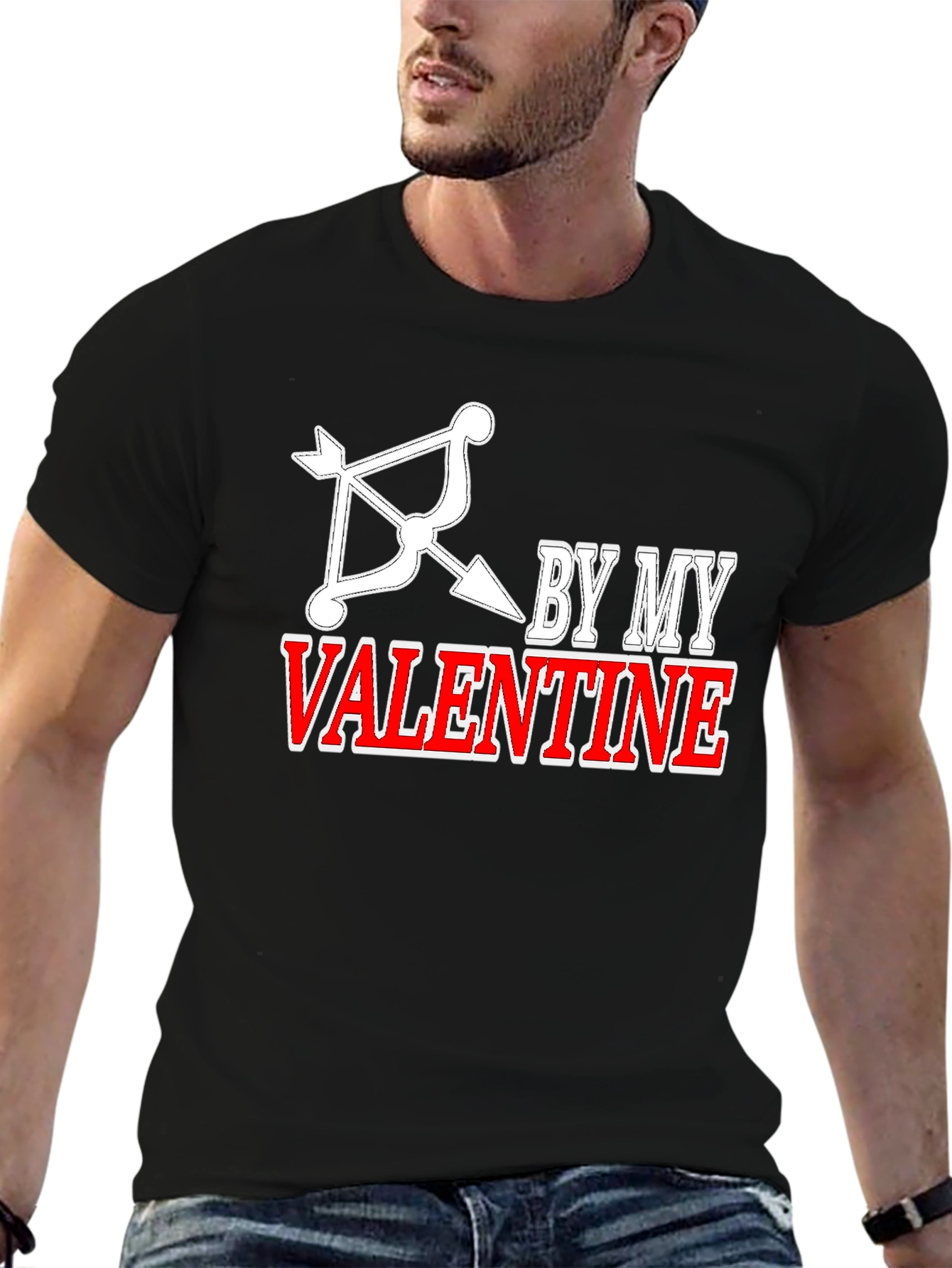 By My Valentine T-Shirt: Cupids Arrow Design