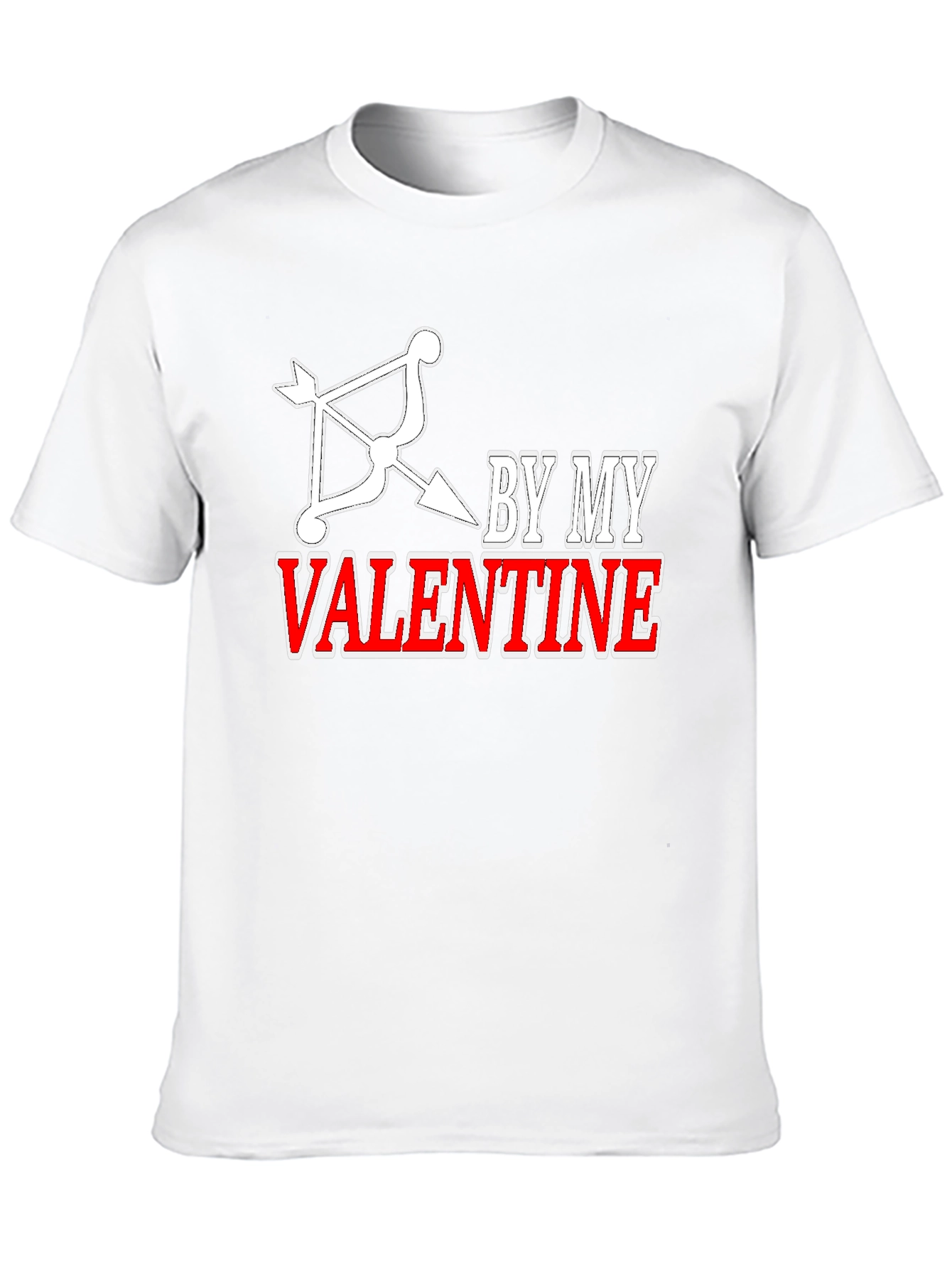 By My Valentine T-Shirt: Cupids Arrow Design